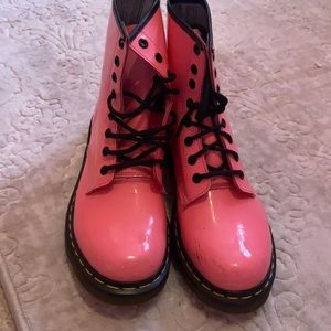 Pink Dr. Martens